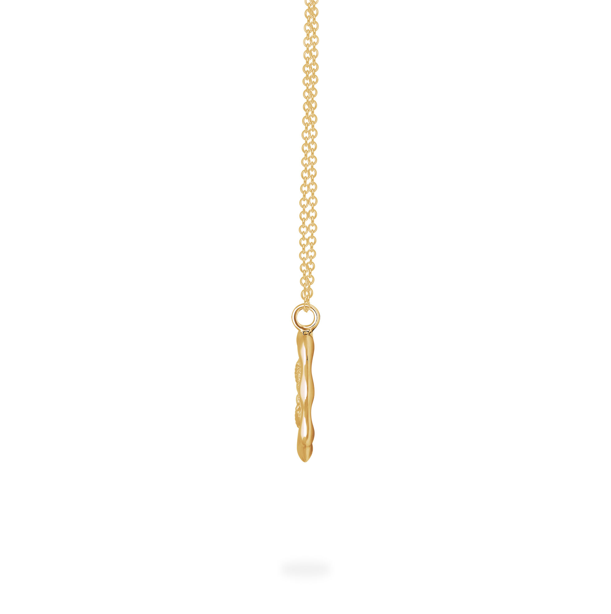 Zodiac Pisces Necklace in Yellow Gold | Birks Essentials